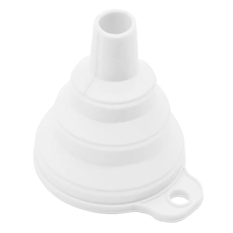 Mini Foldable Funnel Silicone Collapsible Portable Funnels for Fuel Hopper Beer Oil Kitchen Accessories Tools Items