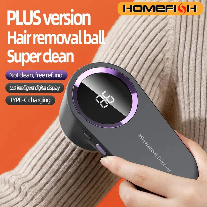 Lint Remover USB Charging Electric Pellet Machine Hair Ball Lint Trimmer Portable Electric Clothes Lint Machine High-Speed Moto