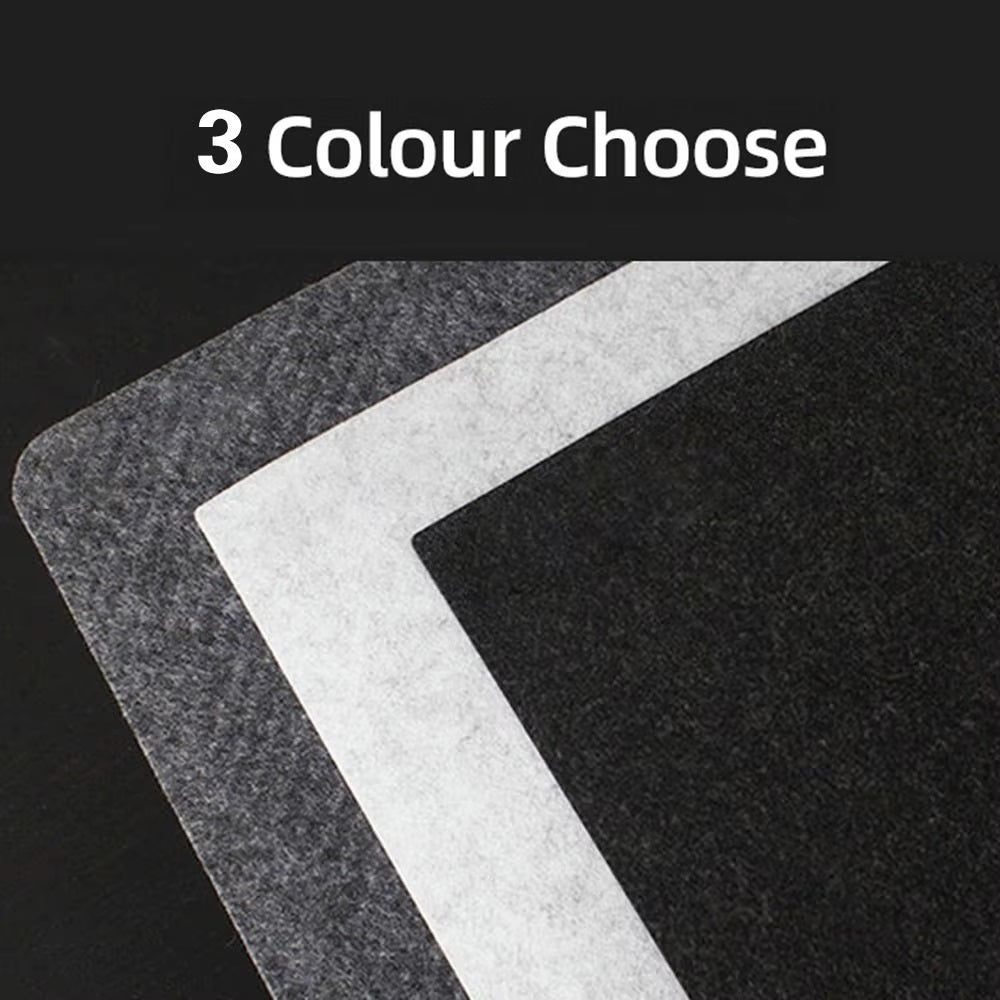 Gaming Accessories Wool Felt Mouse Pad Large
