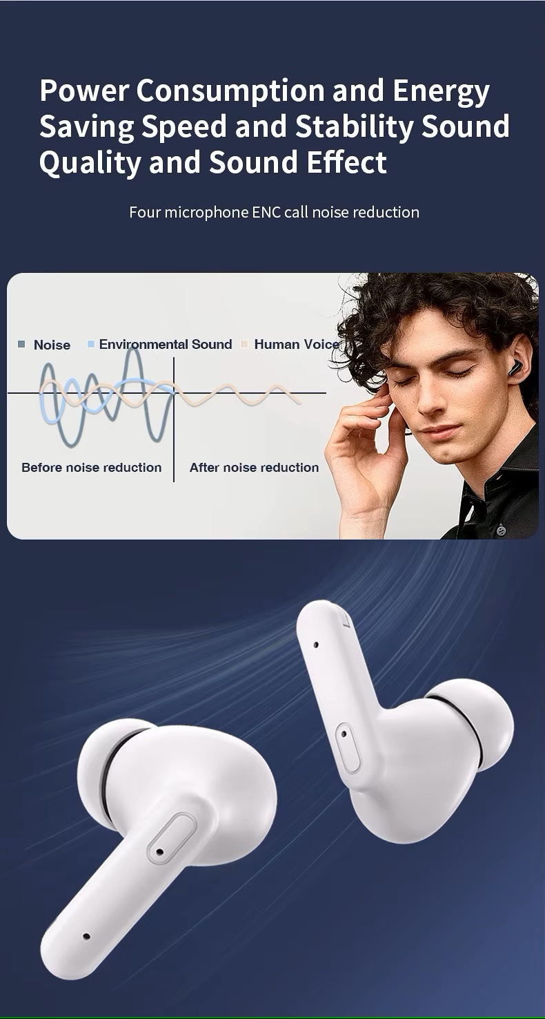 F3 ANC Active Noice Cancellation Bluetooth Earphones