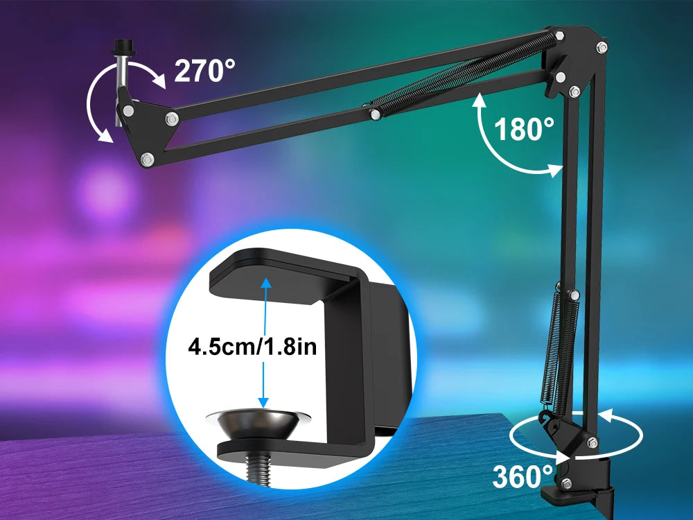 Professional USB Streaming Microphone