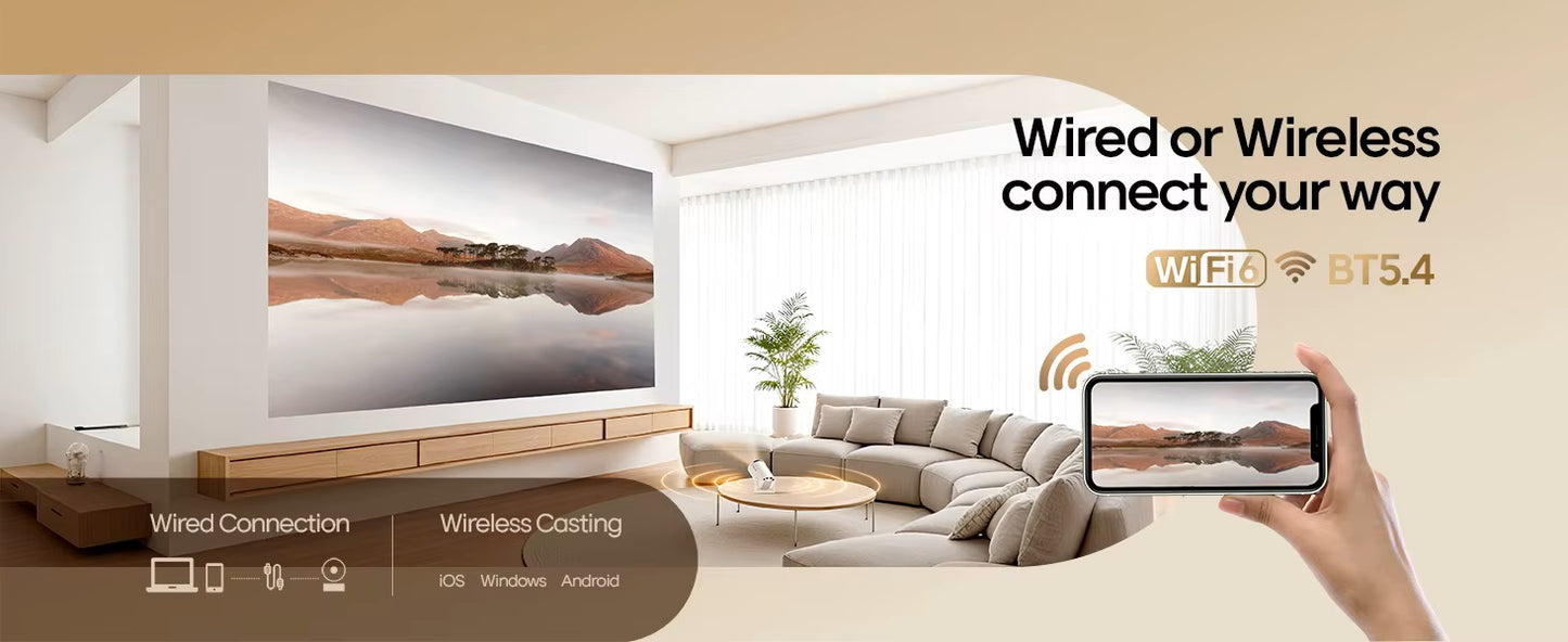 Projector HY300 Pro 4K