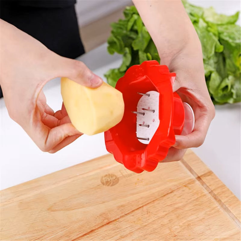 Stainless Fry and potato chip Grid cutter