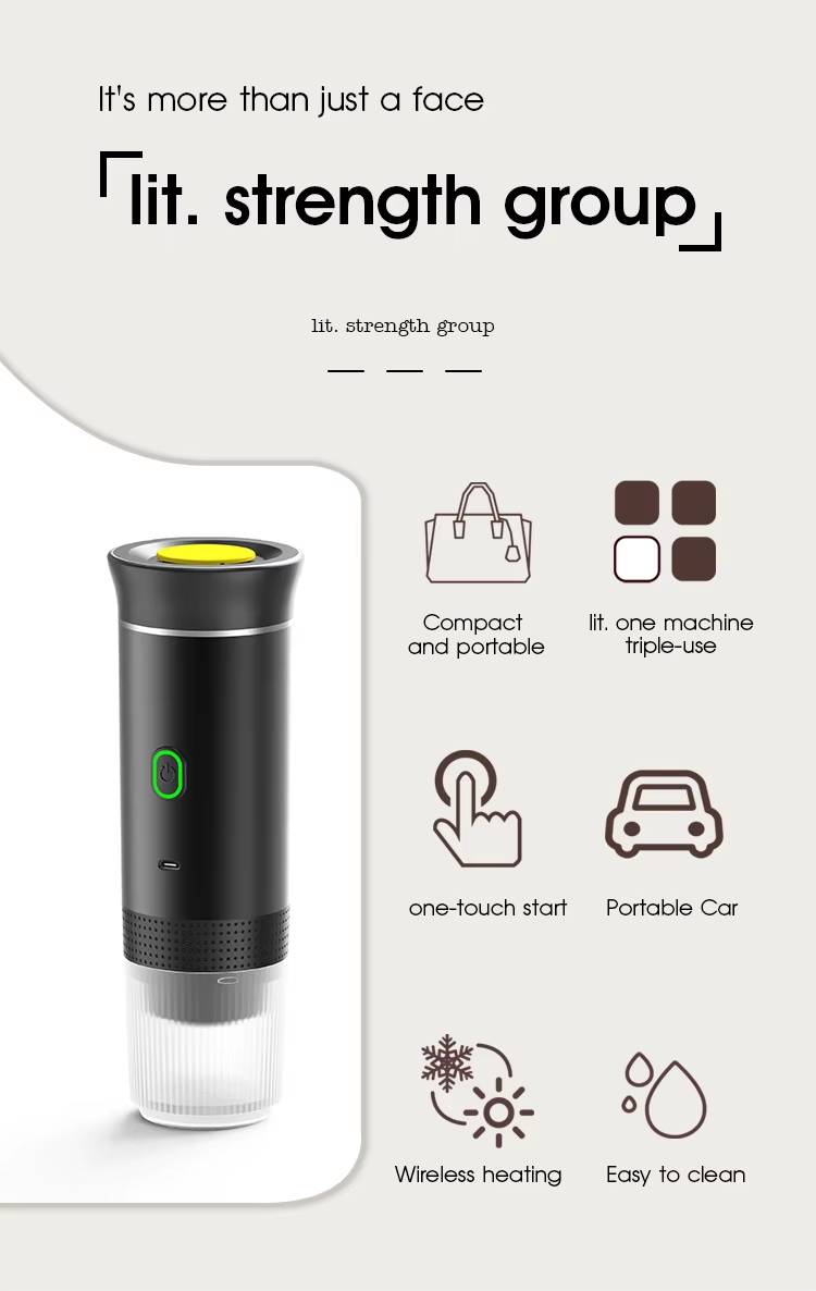 Wireless Portable Espresso Coffee Machine