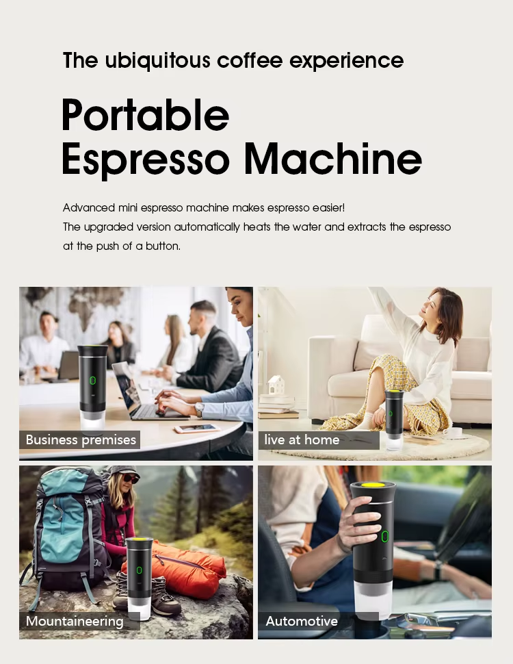 Wireless Portable Espresso Coffee Machine
