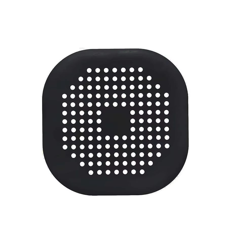Square Silicone Floor Drain Sticker Bathroom Sewer Hair Filter Drain Cover Home Bathroom Floor Drain Mat