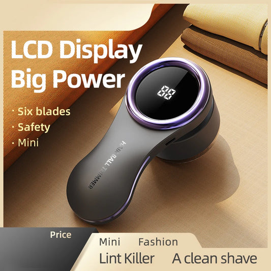 Lint Remover USB Charging Electric Pellet Machine Hair Ball Lint Trimmer Portable Electric Clothes Lint Machine High-Speed Moto