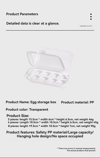 Outdoor/Shockproof Egg Box