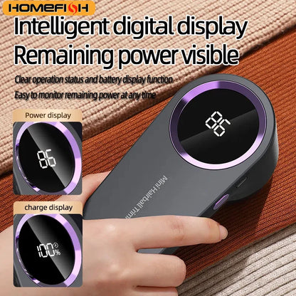 Lint Remover USB Charging Electric Pellet Machine Hair Ball Lint Trimmer Portable Electric Clothes Lint Machine High-Speed Moto