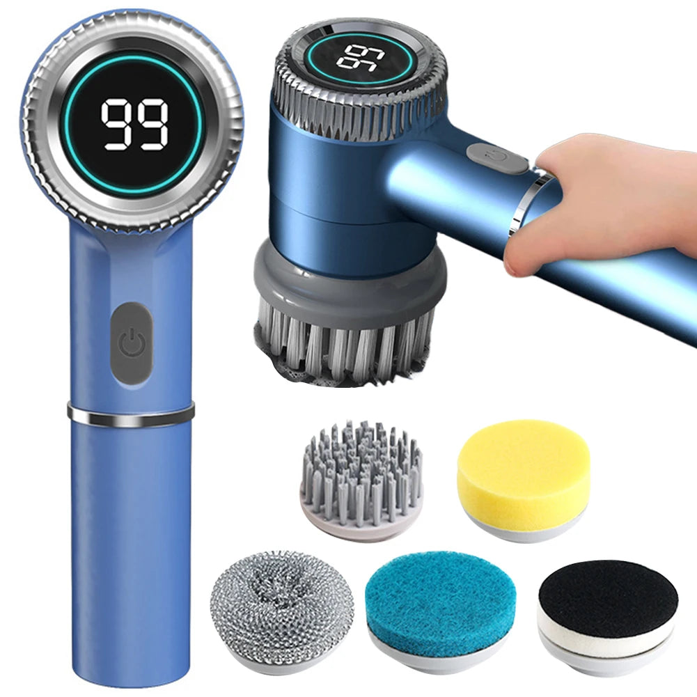5 in 1 Electric Kitchen Cleaning Brush