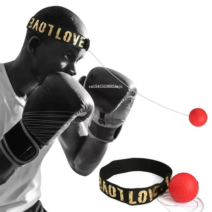 Boxing Reflex Ball Headband